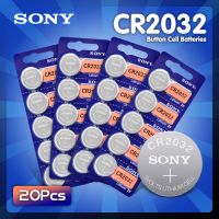 【Popular choice】 20ชิ้นสำหรับ3โวลต์ CR2032ปุ่มลิเธียมเซลล์ BR2032 DL2032 ECR2032 CR 2032ปุ่มเหรียญเซลล์สำหรับนาฬิกาของเล่น