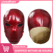 unrealham Batman Red Hood Jason Todd Mặt Nạ Cosplay mặt nạ chất liệu mủ Mũ