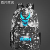 Marvel luminous venom bag shoulder bag student bag anime movie surro