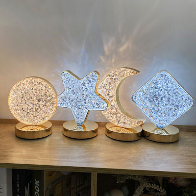 Moon Lamp Little Night Light Light Luxury Modern Decorate Birthday Gift Children Star Desk Lamp