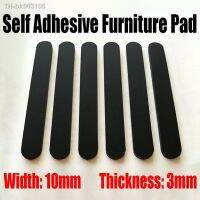 ☢☽☋ 10PCS Non-slip Self Adhesive Silicone Furniture Pad Foot Mat Chair/Table Leg Cushion Spacer Gasket Floor Protector Mat 10mm Wide