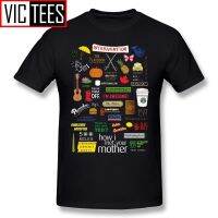 Mens Bet T Shirts How I Met Your Mother T-Shirt Cotton Mens Tee Shirt Big Graphic Cute Beach Tshirt 【Size S-4XL-5XL-6XL】