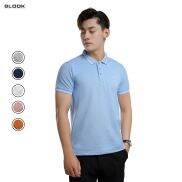 Áo polo slimfit BLOOK Vải thun cotton thêu logo đơn giản 33086