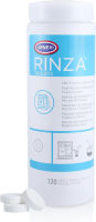 Urnex Rinza Milk Frother Cleaning Tablets - 120 tablets - Breaks Down Milk Protein Fat and Calcium Build Up