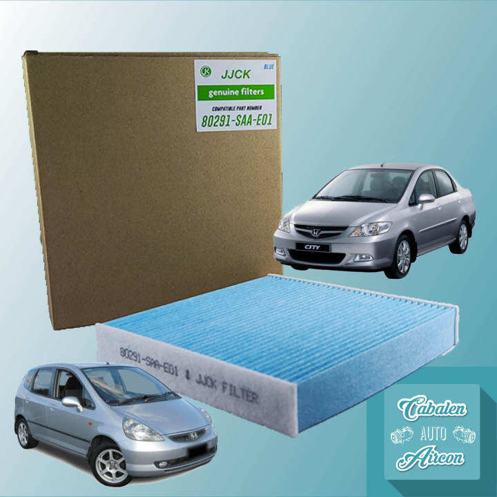 Cabin Aircon filter for Honda City GD IDSI (JJCK BLUE HEPA) Lazada PH