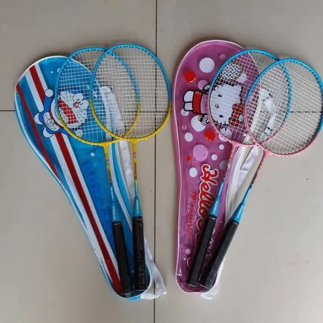 Raket Badminton Anak Karakter - Mainan Racket Bulutangkis Edukatif ...