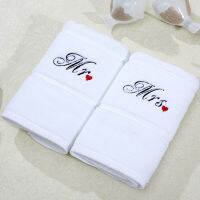 2pc 110g 34*76cm Cotton Hand Face Towel Absorbent Wedding Present Valentines Day Gift Home Bathroom Ho Sauna Wash Cloth T16A