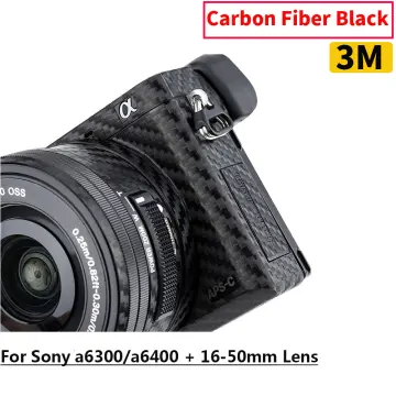 Camera Body Skin Film Cover Protector for Sony A6100 A6400 A6300 +