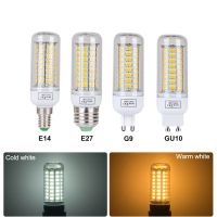 【CW】 1/4/8 E27 E14 GU10 Corn Bulb 48 96 LEDs SMD 5730 220V Lamp Chandelier Led Room