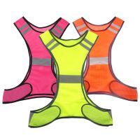 Cycling LED Vest High Visibility Safety Vest Gear Lightweight Breathable Mesh Reflective Vest Outdoor Reflective Clothing Vest