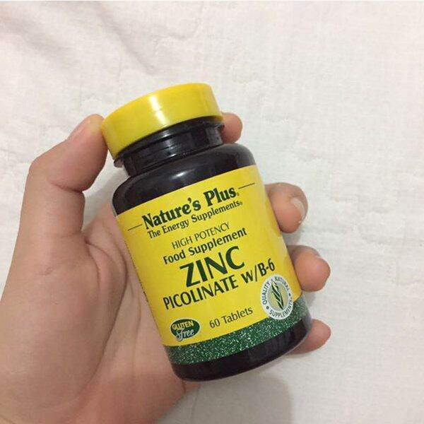 Nature's Plus ZINC PICOLINATE w/86 60 tablet Natures Plus OriginalNature's Plus ZINC PICOLINATE
