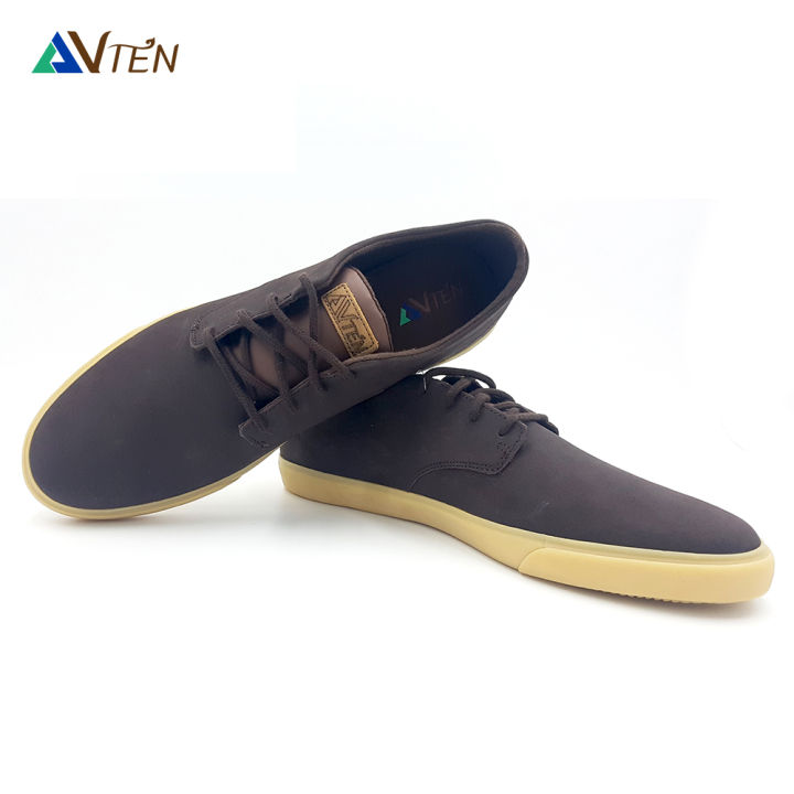 รองเท้า-vten-รุ่น-อินทนนท์-สีน้ำตาล-inthanon-derby-sneaker-brown