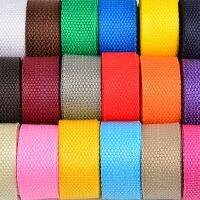 [HOT!] DIY 3 Yards Length 1 Inch (25mm) Width Nylon Webbing Strapping many Color