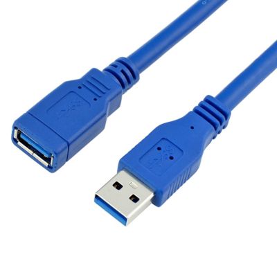 Kabel ekstensi USB3.0 USB 3.0 pria ke wanita kabel ekstensi Data kabel sinkronisasi perpanjangan kabel konektor untuk Laptop PC Gamer Mouse