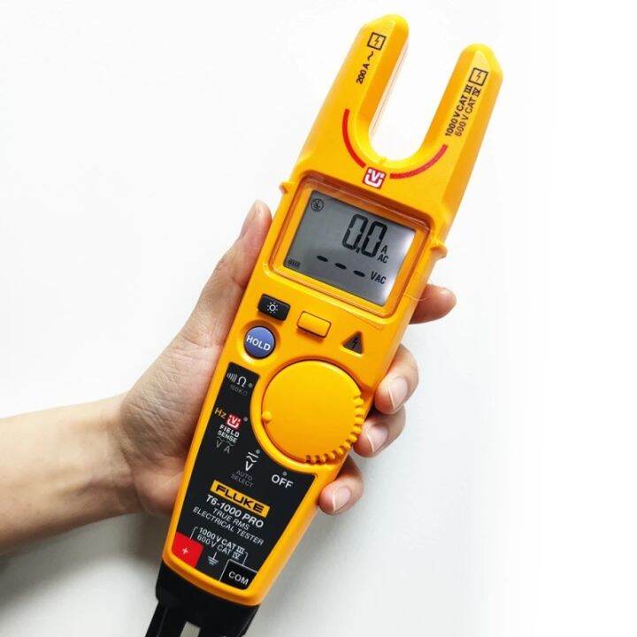 Original Fluke T6-1000 PRO Electrical Tester NCV Clamp ammeters 1000V ...