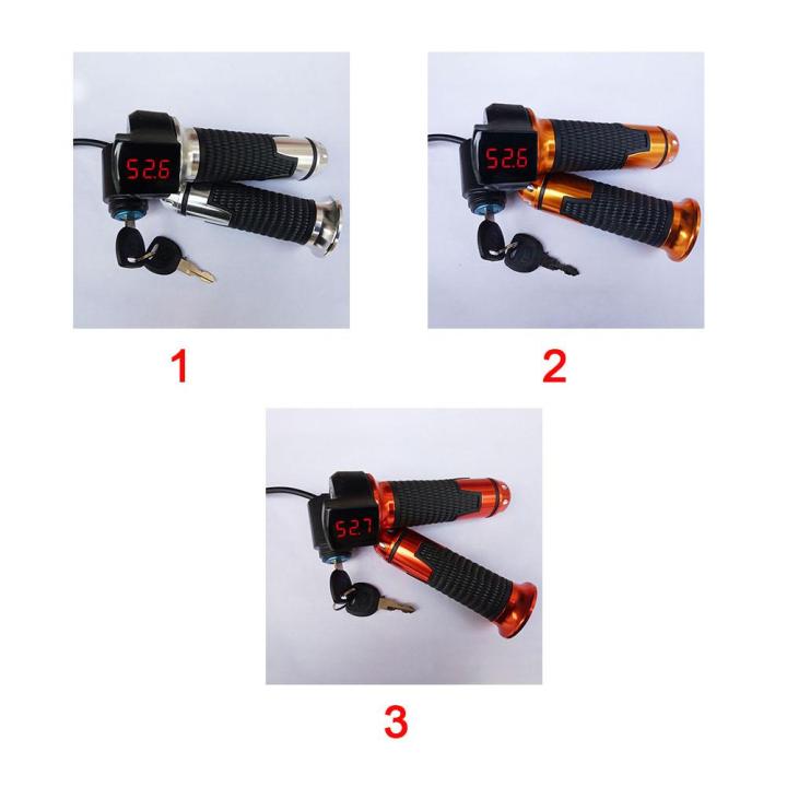 universal-anti-slip-indicator-durable-motorcycle-voltage-display-kit-digital-key-throttle-handlebar-grip-twist-lock-for-lead-acid-lithium-battey