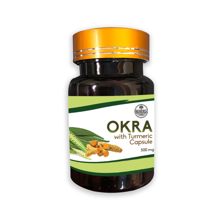 Bendurya Okra Capsule (500mg) | Lazada PH