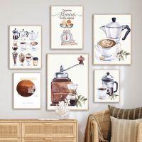 Ice Love Kitchen Art Wall Art Nordic Posters and Prints Wall Art for Coffee Bar Customizable