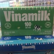 Thùng 48hộp x 110ml Vinamilk 100% Sữa tươi tiệt trùng - Có đường, ít đường