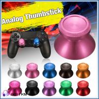 JXFTKM 2pcs สีสัน ทดแทน ฝาครอบหมวก อลูมิเนียม กริป จอยสติ๊กควบคุม แอนะล็อก Thumbstick