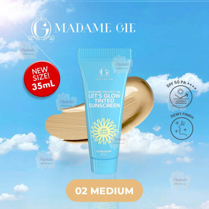 Madame Gie Madame Protect Me Lets Glow Tinted Sunscreen Spf 50 Pa Lazada Indonesia 1867