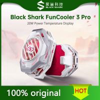 ❧✾ Black Shark FunCooler 3 Pro Phone Cooler 20W Power Temperature Display RGB for Gaming Phone iPhone/Black Shark 5/Rog/Xiaomi/Poco