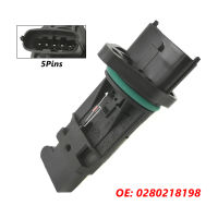 0280218198 MAF Mass Air Flow Meter Sensor สำหรับ Porsche S GTS 4.8 7L5-906-461B 95560612340