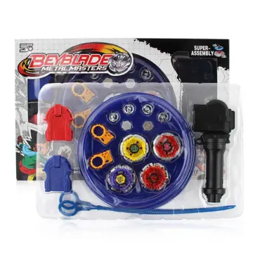 Spinning Top Beyblade Metal Fusion Launcher