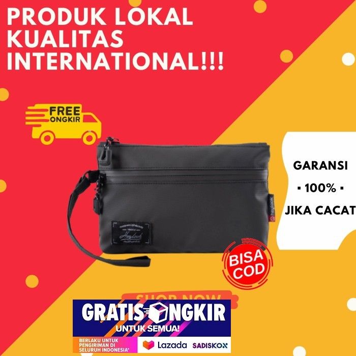 hand bag pria branded original/ tas tangan cowok/ tas hp dompet cowo  kekinian