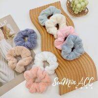 [COD] autumn and winter hair accessories plush pig large intestine ring wholesale store supply Korean version head female flower