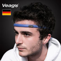 VEAGO Sweatband กีฬาเหงื่อคาดศีรษะวิ่งขี่จักรยานบาสเกตบอลโยคะผมวงยืดหยุ่นหัวหน้าวงกีฬาความปลอดภัยซิลิโคน