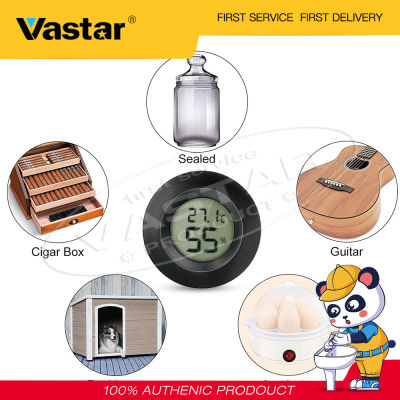 Vastar Mini LCD เครื่องวัดอุณหภูมิแบบดิจิตอลเครื่องวัดความชื้นวัดอุณหภูมิ Meter Aquarium เครื่องทดสอบตู้แช่แข็งตัววัดอุณหภูมิความชื้นเครื่องตรวจจับ