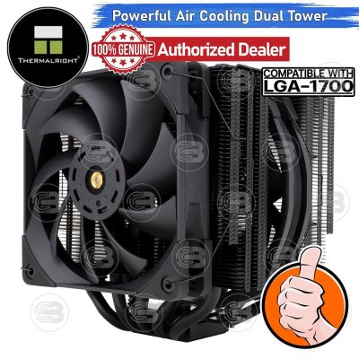 [CoolBlasterThai] Thermalright Frost Commander 140 BLACK CPU Heat Sink (LGA1700 Ready)ประกัน 5 ปี