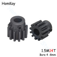 Mod 1.5 14T Spur Gear Bore 4 5 6 8mm 45 # เหล็กเกียร์ 1.5 โมดูล 14 ฟันมอเตอร์ Pinion DIY อุปกรณ์เสริม-czechao