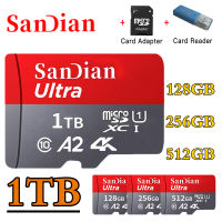 【2023ots100 Genuine Micro TF SD Card Class10 128GB 25GB Memory Card 512GB Micro SD 1TB Supports for Phone Camera etc Card Reader ！