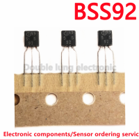 10pcs50PCS100 BSS92E BSS92 SS92 TO92 P-Channel แนวตั้งโหมด D- MOS transitor