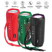 TG227 Bluetooth Speaker Wireless Speakers LED 1200mAh Waterproof Dual Bass Column Boombox AUX USB Mini Music Player Loudspeaker