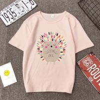 ✨ in2it ღ T Shirt Women Tops Punk Print Shirt T-shirt Casual Shirt