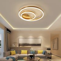 [COD] bedroom creative personality romantic led ceiling round simple modern warm living room lamps