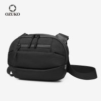 【คุณภาพสูง】Ozuko กระเป๋าสะพายไหล่สําหรับผู้ชายผ้า Oxford กันน้ํา Messenger Crossbody สไตล์เกาหลี