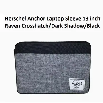 Herschel Anchor Sleeve 13 Raven Crosshatch