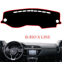 NEW RIO X LINE 2019 Car Anti-slide Pad Dashboard Mat Reflective Mat Shade Cushion Auto Accessories for KIA RIO X LINE 2018