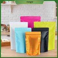 RONGW 100 Pack 4X 6นิ้ว/3.51x5.12in ถุงตั้งผนึกได้ สีดำสีดำ กันกลิ่น ถุงเคลือบด้าน แบบพกพาได้ พลาสติกทำจากพลาสติก ถุงปิดผนึกข้น ตัวอย่างธุรกิจ