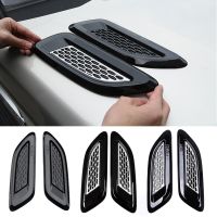 A Pair Car Exterior Hood Air Vent Outlet Wing Cover Trim for Land Rover Range Rover Evoque 2012-2018 Car Styling Accessories