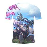 Short-sleeved 3DT Shirt 2021 New Overwacth Round Neck Short-sleeved Fashion T-shirt Overwatch Casual Clothin