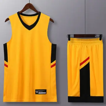 Men's Customized Basketball Jersey And Shorts, Quick Dry Sports Suit