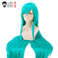 HSIU Houseki no Kuni Alexandrite Land of the Lustrous Cosplay Wig Play blue green long wig Halloween Costume Synthetic Hair wigs Wig  Hair Extensions