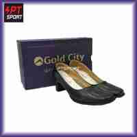 GOLDCITY รองเท้าคัชชูผู้หญิง  รองเท้านักศึกษา รุ่น C005 สีดำ