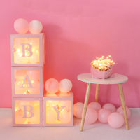 1Pcs Balloons Packing Cube Party DIY Decoration Birthday LOVE Gift box Creative Baby Shower Supplies Christmas Party Boxes