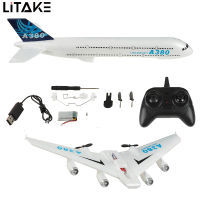 A380 Airbus RC Airplane 2.4GHz Fixed Wing Remote Control Glider EPP Foam RC Aircraft Toys For Kids Gifts